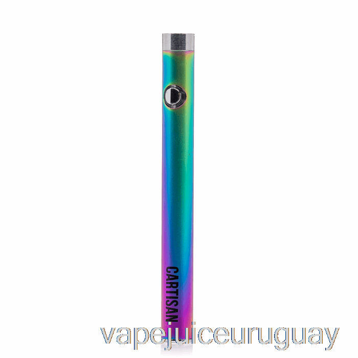 Cartissan Botón Delgado 280 Batería 510 Arco Iris Vape Uruguay